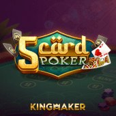 5 Card Poker Game Icon